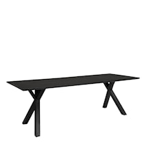 TREE 240 rect dining table black (LPS)