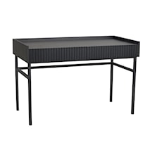 Halifax Skrivebord 120 x 61 cm Eik/Metall Svart