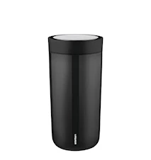 To Go Klick-Thermosflasche Schwarz 0,4 l