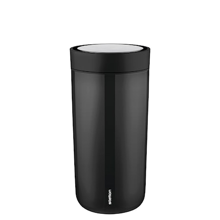 Stelton To Go Click Termospullo Musta 0,4 L