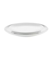 Assiette plate Cecil blanc Ø 21 cm