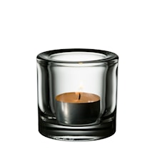 Kivi tealight candleholder 60mm clear Gift box