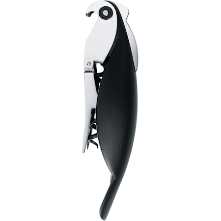 Alessi Parrot Korskruv Svart