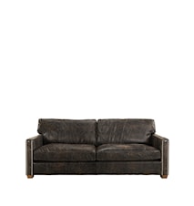 Viscount soffa 3-sits Läder fudge