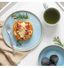 Crafted Blueberry Frukostset 6 delar Turkos
