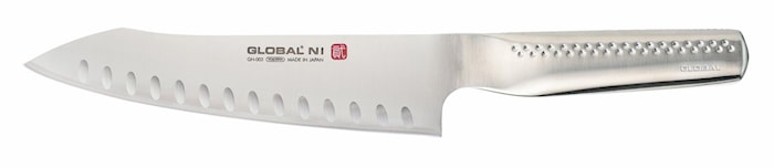 GN-002 Kokkekniv Orientalsk NI oliven slipt 20cm