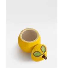 Lemon jam Skål med lock 14,5 cm Gul