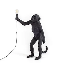 Monkey Valaisin Outdoor Standing - Musta