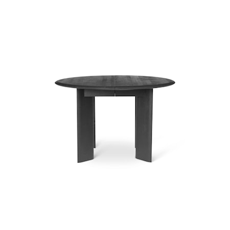 Bevel Table - Round Ø117 - Black Oiled