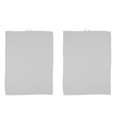 Kökshanddukar Grå/Grå 2-pack 70×50 cm