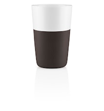 2 Café Latte-Tasse Chocolate