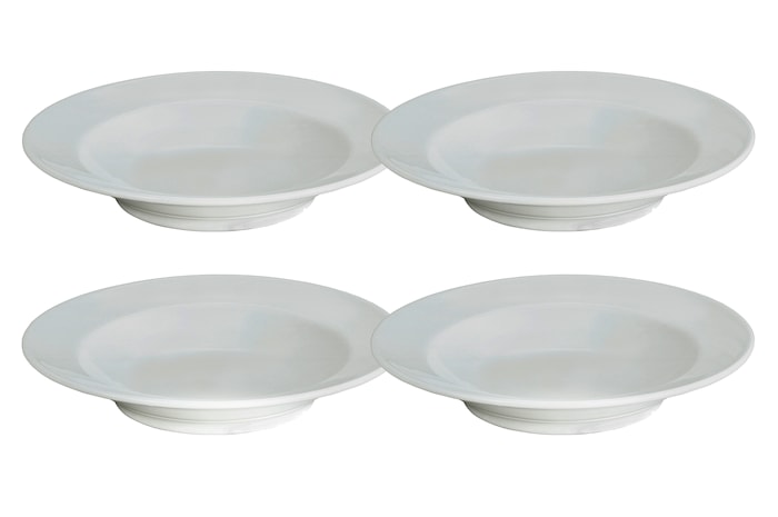 Sancerre Pastatallrik 28 cm Vit 4-pack