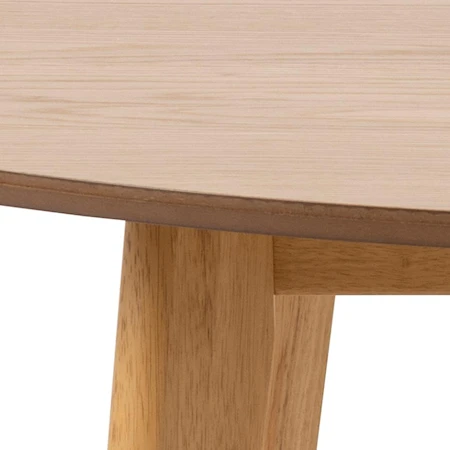 Sture Spisebord Ø140 cm Eikefiner/Naturgummitre