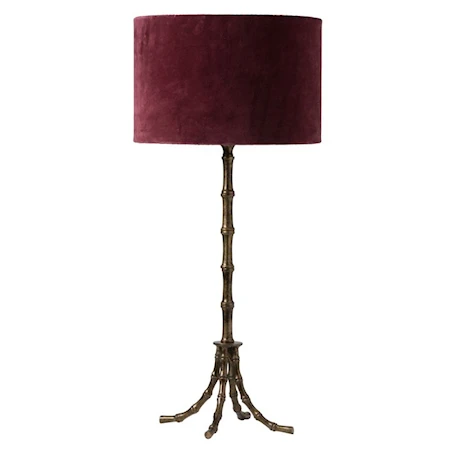 Sanna Lampskärm 38cm Burgundy