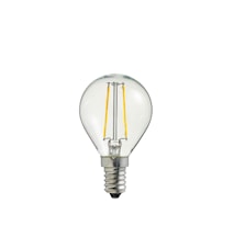Ampoule LED transparent filament globe E14