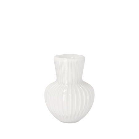 Villa Collection Cuneo Vase 20 cm Hvid