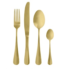 Gold Cutlery set 4 pieces