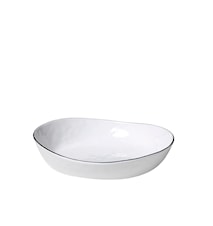 Salz Schale Weiß Porzellan 20x18,2 cm