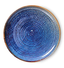 Chef ceramics: Middagstallerken 26 cm rustikk blå