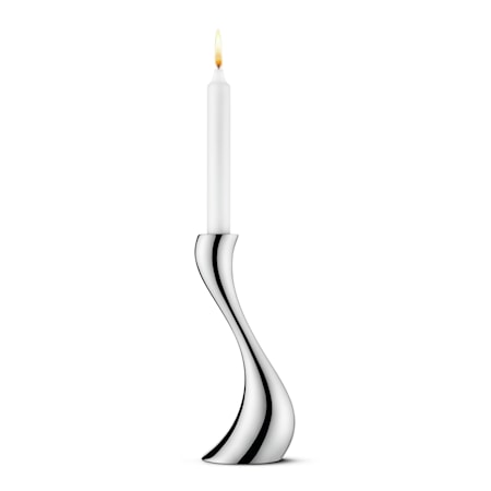 Georg Jensen Cobra Ljusstake Mellan Rostfritt Stål