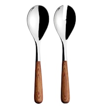 Piano Serving spoon with wooden handle 2 pc