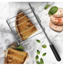 Brødrister Classic Combi 2+1 Skiver og Toastrist Rustfri