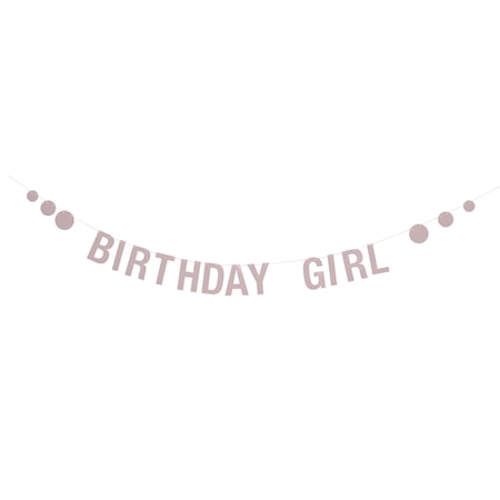 Girlang Birthday - Rosa