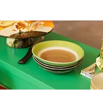 70s ceramics: Curryskål Set om 2 Upside down