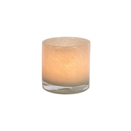 Nilla Ljuskopp Ø10x10 cm Glas Gråbeige
