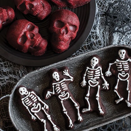 Spooky Esqueleto Molde de pastel