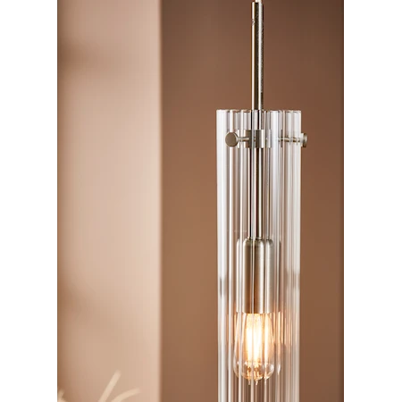 Tubo Pendel 1 Steel/Clear