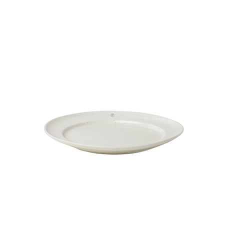 Assiet Ø22 cm Porcelæn Vanilje