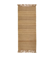 Matto 70x200 cm Juutti Luonnonruskea