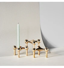 STOFF Nagel candle holder -solid brass