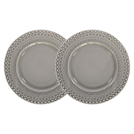 DAISY Middagstallerken Soft Grey 29 cm 2-pak