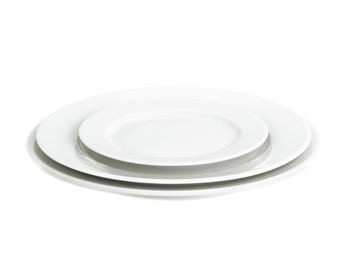 Assiette plate Sancerre, blanc, Ø 20 cm