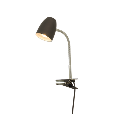 Sandnes Klämlampa Svart/Krom IP20