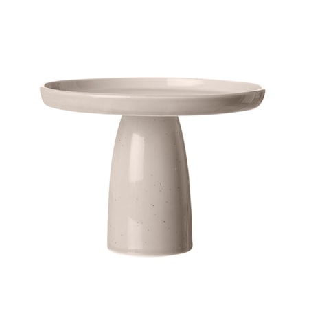 Kagefad Ø20x14,5 cm Porcelæn Sand