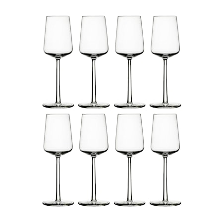 Iittala Essence Valkoviinilasi 8-pack 33 cl