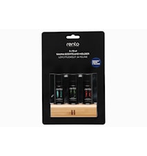 Rento Sauna scent 3 x 10 ml in bamboo holder