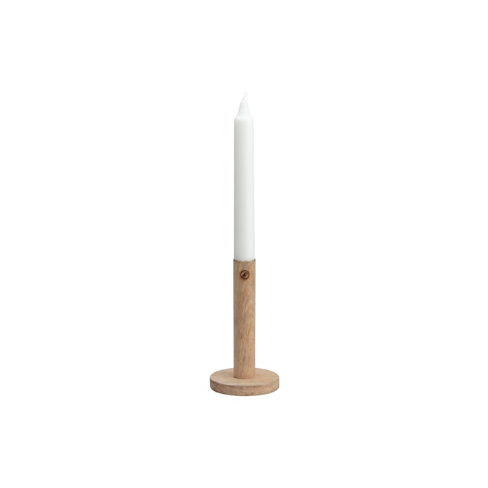 Kerzenhalter Holz 15 cm