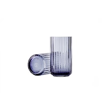 Lyngby Vase Midnight Blue Munnblåst Glass H 31 cm