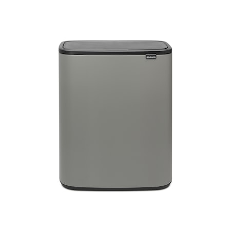 Brabantia Bo Skraldespand Grå 2×30 L