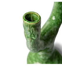 The Emeralds Ljusstake L 10,5x27,5 cm Keramik Grön