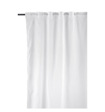 Plain Curtains White Set of 2pcs 300x150 cm