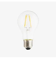 LED lampe E27 4W Ø 6 cm - Sølv