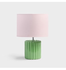 Charlotte Bordslampa 31,5 cm Grön/Rosa