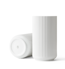 Vase Porzellan Weiß 31 cm