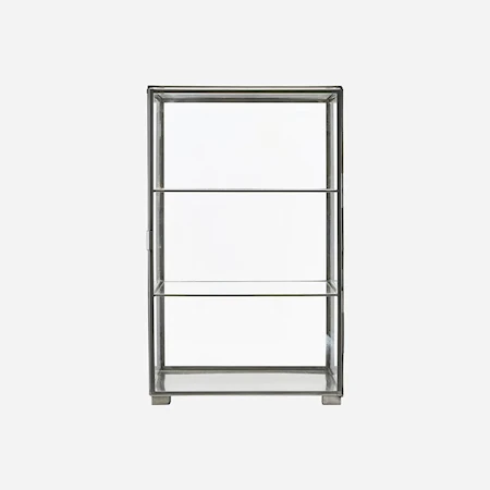 House Doctor Kabinett Glas/stål 56,6x35x35 cm