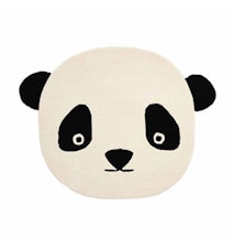 Panda Matta 110x87 cm Vit/Svart